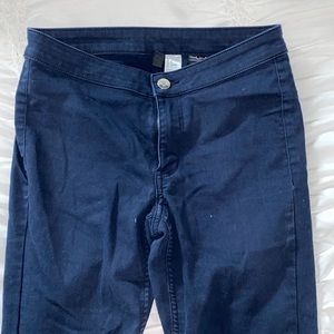 H&M Navy Skinny Jeans ~ Size 6
